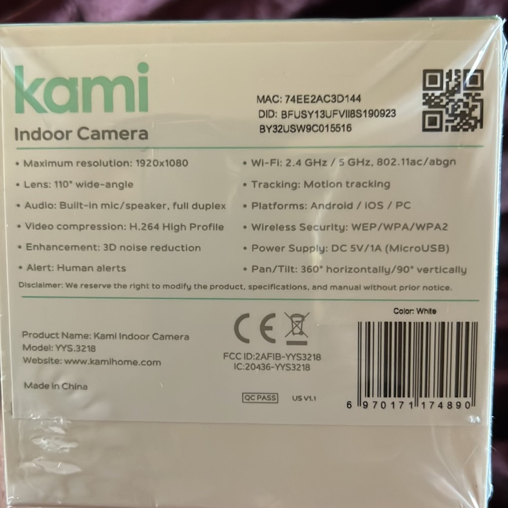 Kami indoor camera - Picture 7 of 7